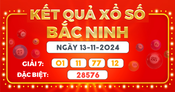 Kết quả xổ số Hà Nội ngày 13/11/2024