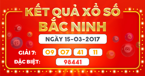 Kết quả xổ số Hà Nội ngày 15/3/2017