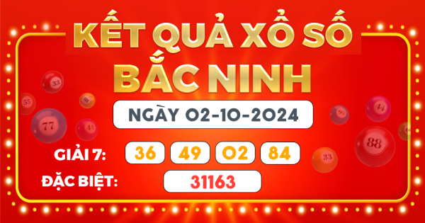 Kết quả xổ số Hà Nội ngày 2/10/2024