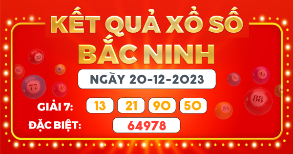 Kết quả xổ số Hà Nội ngày 20/12/2023