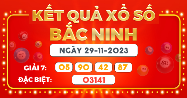 Kết quả xổ số Hà Nội ngày 29/11/2023