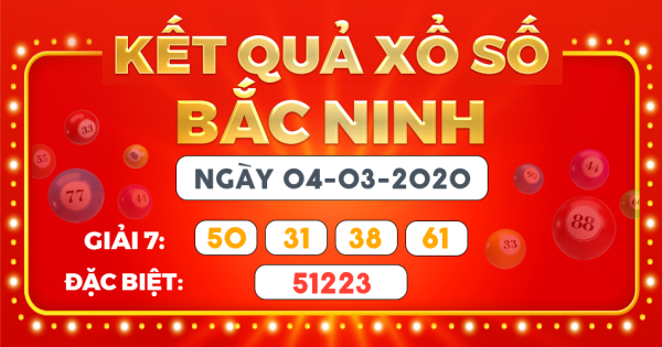 Kết quả xổ số Hà Nội ngày 4/3/2020