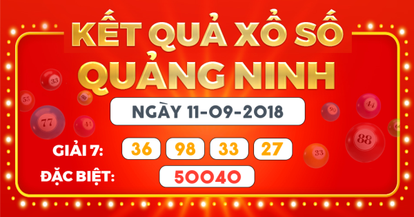 Kết quả xổ số Hà Nội ngày 11/9/2018