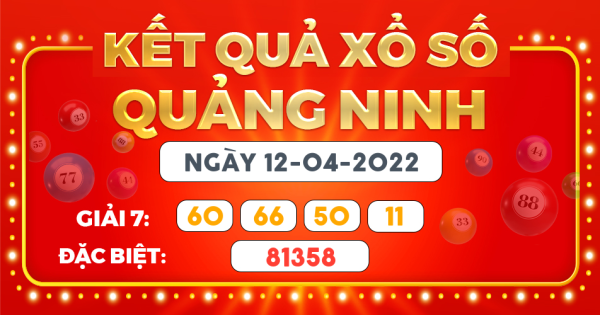Kết quả xổ số Hà Nội ngày 12/4/2022