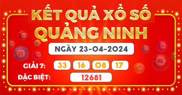 Kết quả xổ số Hà Nội ngày 23/4/2024