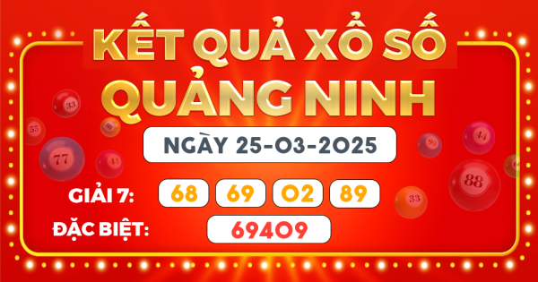 Kết quả xổ số Hà Nội ngày 25/3/2025