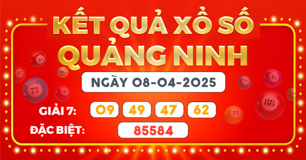 Kết quả xổ số Hà Nội ngày 8/4/2025