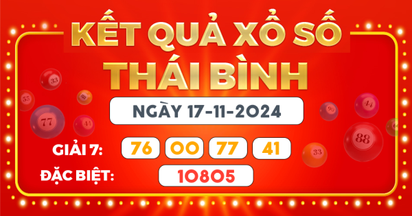 Kết quả xổ số Hà Nội ngày 17/11/2024