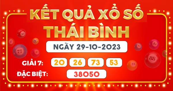 Kết quả xổ số Hà Nội ngày 29/10/2023